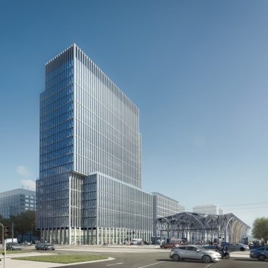 Projekt biurowca Łódź